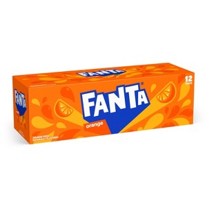 Fanta Orange Soda - 12pk/12 fl oz Cans - 1 of 4