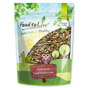 Dry Roasted Sunflower and Pumpkin Seed Mix with Himalayan Salt - by Food To Live - 1 of 4