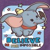 Girls' - Disney - Dumbo Fitted Short Sleeve Graphic T-Shirt - 2 of 4