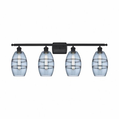 Vaz - 4 Light Bath Vanity In Industrial Style-9.13 Inches Tall and 35.88 Inches Wide