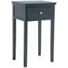 Abel Nightstand With Storage Drawer - Dark Teal - Safavieh. - 4 of 4