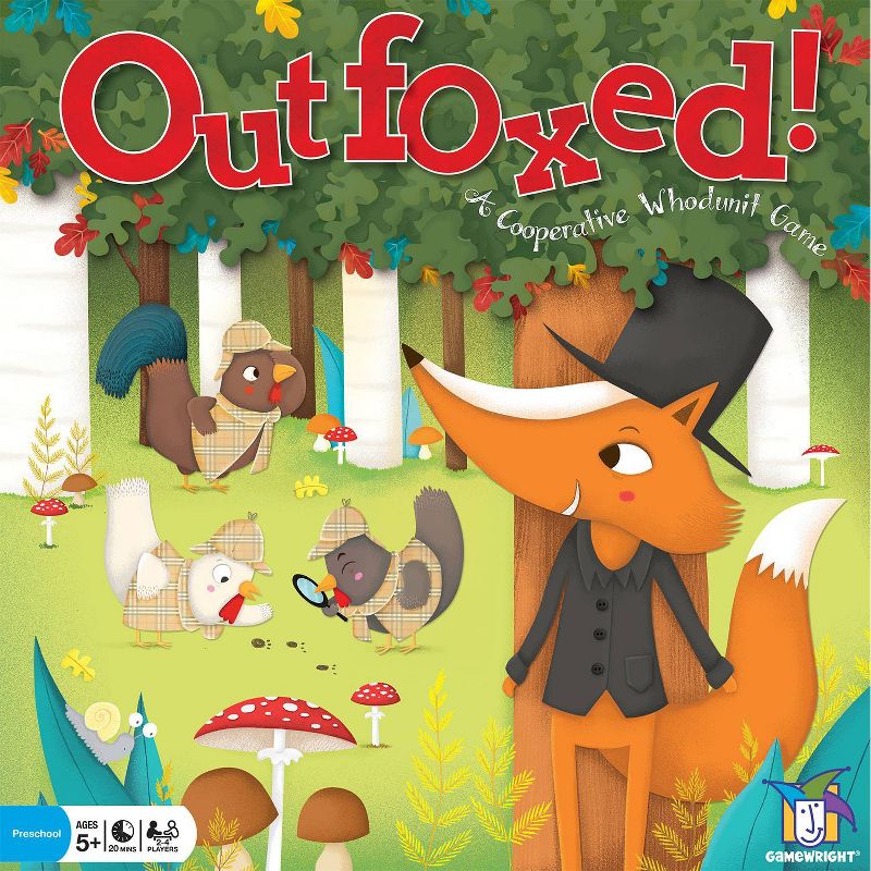 Outfoxed! A Cooperative Whodunit Game, 4 of 5