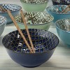 BIA Cordon Bleu 6" Albin Bowls with Jichimu Wood Chopsticks - 4 of 4