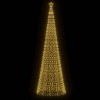 vidaXL LED Christmas Tree with Spikes 1554 LEDs Warm White 16.4ft - 3 of 4