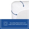 Sealy Cool Comfort Waterproof Crib & Toddler Mattress Pad - 4 of 4