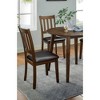 5-Piece Dining Set with Round Table and 4 Side Chairs - 4 of 4