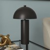 Hudson and Canal 15" Tall Mini Lamp with Metal Shade Blackened Bronze/Blackened Bronze - 3 of 4