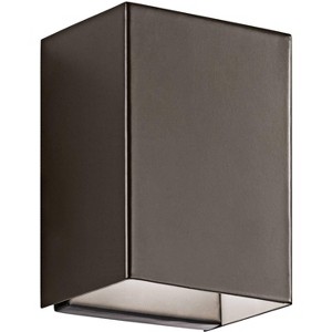Kichler Walden 7 1/4" High Modern Bronze Outdoor LED Wall Light - 1 of 1