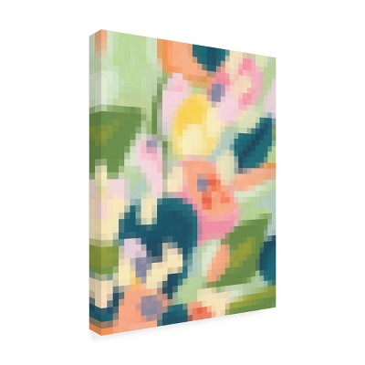 Colorful Abstract 18x24 Canvas Wall Art