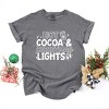 Simply Sage Market Hot Cocoa and Christmas Lights Garment Dyed Tee - 3 of 4