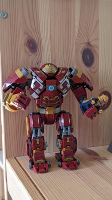  LEGO Marvel The Hulkbuster: The Battle of Wakanda 76247, figura  de acción, juguete para construir con minifigura de bandera de Hulk Bruce,  Avengers: Infinity War para niños : Juguetes y Juegos