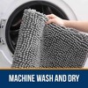 BAGOKIE 3 Piece Chenille Bathroom Rug Set - 3 of 4