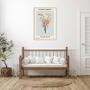 29"x41" Flower Market Stockholm by NKTN Wood Framed Wall Art Print Brown - Amanti Art - 4 of 4