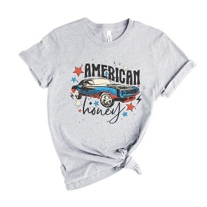 Simply Sage Market Women's American Honey Car Short Sleeve Graphic Tee - 1 of 3