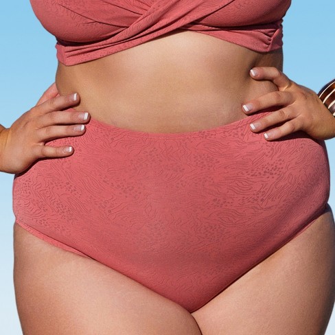 High waisted bikini on sale plus size target