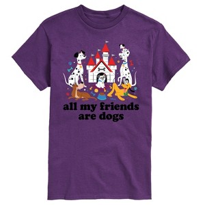 Men's - Disney - Cats & Dogs Short Sleeve Graphic T-Shirt - 1 of 4