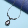 Women's Galaxy Marvel Collar Necklace - Charcoal Grey - 3 of 4