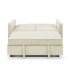 CAVINAS 2-in-1 Sleeper Sofa Bed, Sofa Bed with Pull-out Bed, Adjsutable Back and Two Arm - 3 of 4