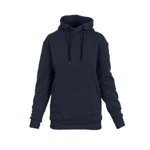 Rudolph Women's Heavyweight Loose Fit Fleece Lined Pullover Hoodie - 1 of 2