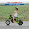 COZONY 24V Kids Electric Motorcycle, 250W Motor, Adjustable Speed to 13.6 MPH, Pneumatic Tires, Non-Slip Handle - 3 of 4