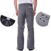 Alpine Swiss Mens Waterproof Ski Snowboarding Pants Insulated Winter Snow Pants - 4 of 4