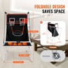 VEVOR Foldable Basketball Arcade Game, 2 Player Indoor Basketball Game, Home Dual Shot Sport with 4 Balls, 8 Game Modes, (Black & White) - 3 of 4
