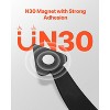 VEVOR Magnetic Garage Door Hardware Kit, Decorative Garage Door Hinges Handles, Black Carriage House Accents, No Installation Needed,Black - 3 of 4