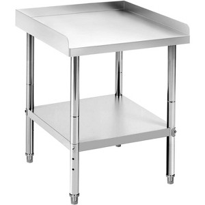 48x28x30 NSF Stainless Steel Work Table, 400 lb Capacity Prep Table with Adjustable Legs & 2" Backsplash for Restaurant, Kitchen, Hotel, Home - 1 of 4
