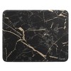 Insten Shiny Marble Mouse Pad, Water-Resistant and Non-Slip Mat for Wired/Wireless Gaming Computer Mouse, 9.45 x 7.48 in, Black - 4 of 4
