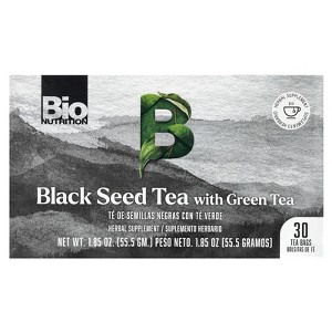 Bio Nutrition Black Seed Tea with Green Tea, 30 Tea Bags, 1.85 oz (55.5 g) - 1 of 4
