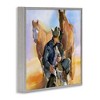 Stupell Industries Cowboy & Animals Watercolor, 12" x 12" - 3 of 4