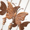 Sullivans 42.75" Multiple Butterfly Metal Chime , Brown - 2 of 4