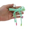 Unique Bargains Braided Bow with Love Buckle Handbag Charm 1 Pc - 4 of 4