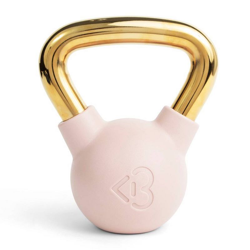Blogilates Iron Kettlebell - Coral Pink 15lbs, 1 of 11