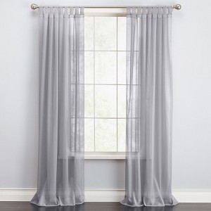 BrylaneHome BH Studio Sheer Voile Tab-Top Panel - 1 of 4