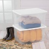66qt Storage Bin Clear with White Lid - Room Essentials™ - image 4 of 4
