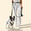 THE LICKER STORE Teddy Boucle Adjustable H Harness and Leash Walk Set with Poop Bag Pouch - 2 of 4