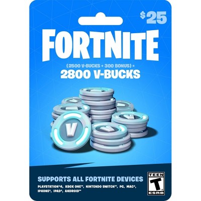 can you use xbox gift card to buy v bucks
