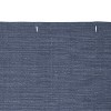 LunaLulinlk Blue Chambray Fabric Shower Curtain, 72" x 72" - 3 of 4