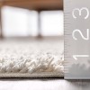 Nuloom Kayla Moroccan Abstract Tassel Indoor Area Rug, 4' x 6', Off White - 3 of 4