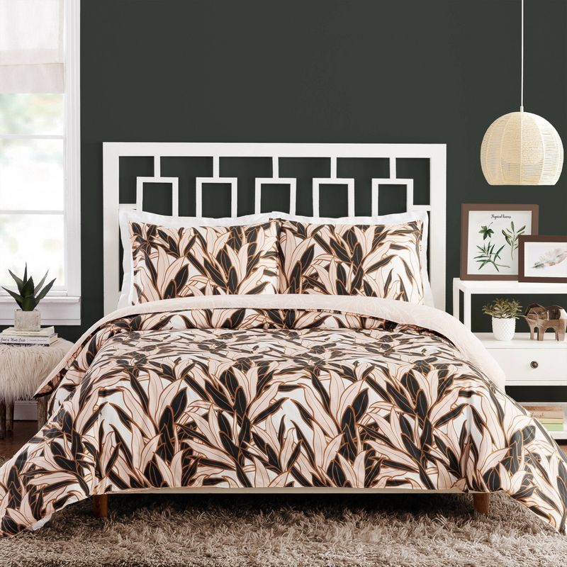 3pc Leaves Duvet Set - Teresa Chan for Makers Collective, 1 of 10