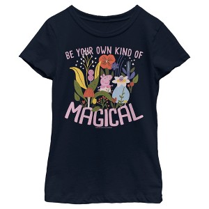 Girl's Peppa Pig Be Your Own Kind of Magical Forest T-Shirt - 1 of 4