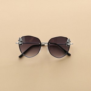 MyKids-Usa Kids Boy And Girl Cartoon Animal Shape Round Frame Fashion Sunglasses - 1 of 4