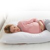 Cheer Collection L-Shaped Kapok Fiber Body Pillow With Removable Washable Cover - 4 of 4