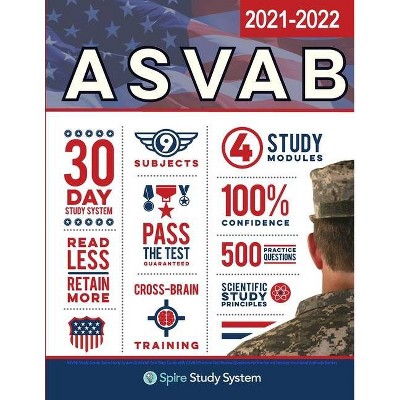 ASVAB Study Guide - by  Spire Study System & Asvab Study Guide (Paperback)