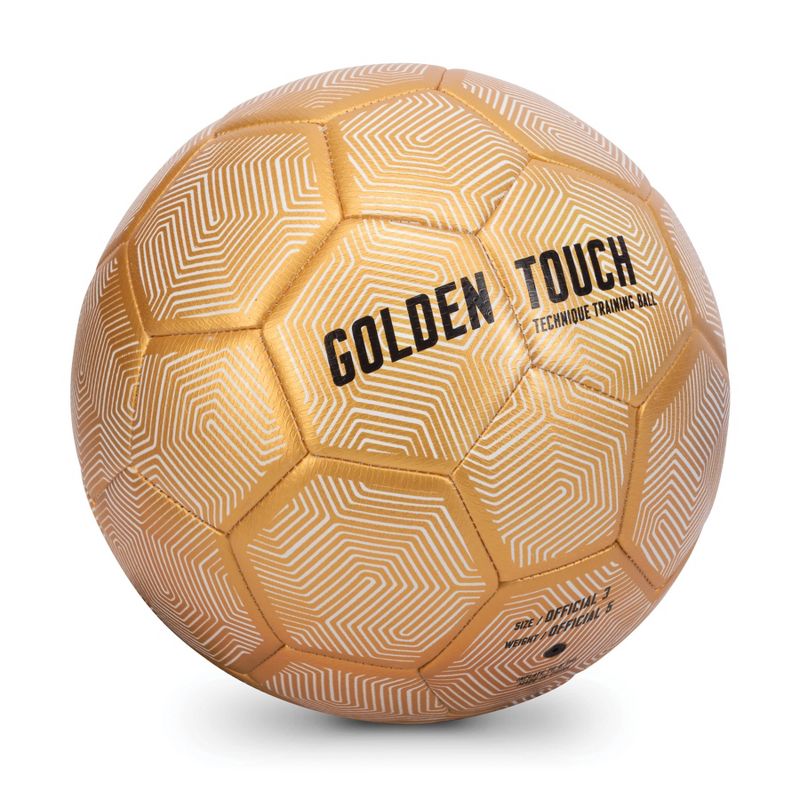 SKLZ Golden Touch Weighted Soccer Ball - Size 3 Gold, 3 of 13