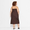 Women's Plisse Column Midi A-Line Dress - Wild Fable™ - 3 of 3