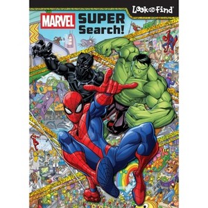 Marvel: Super Search! Look and Find - by  Pi Kids (Hardcover) - 1 of 1