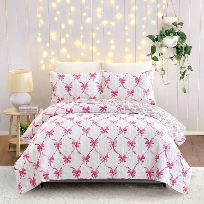 Betsey Johnson Full/Queen 3 Piece outlets Butterfly Ombre Quilt Set