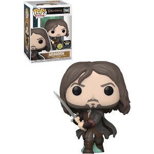FUNKO POP! MOVIES Lord of the Rings - Aragorn - SPECIALTY SERIES Exclusive Glow In The Dark #1444 #74704 - 1 of 3